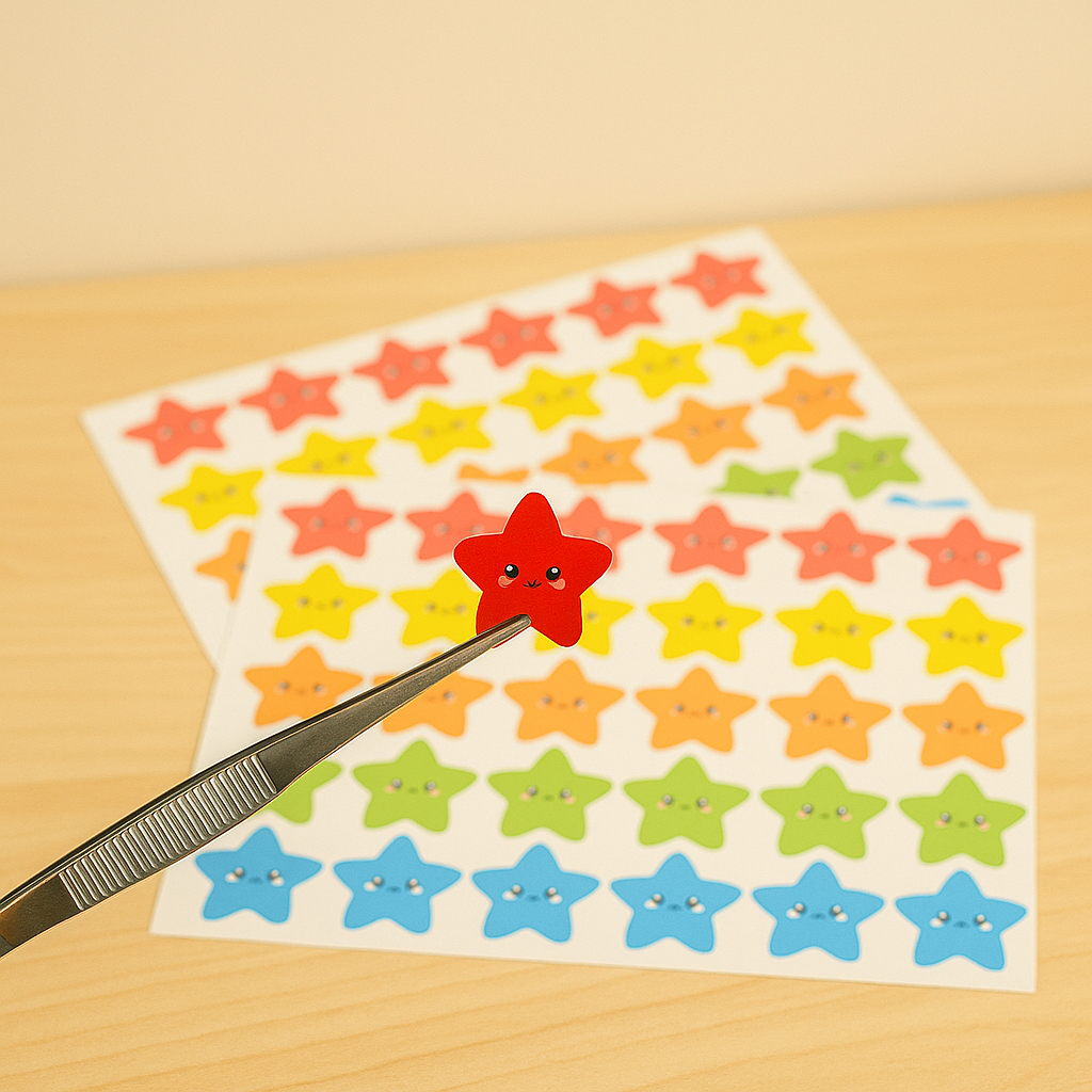 

sticker reward anak motif bintang | stiker hadiah lucu untuk belajar, nilai & prestasi sekolah