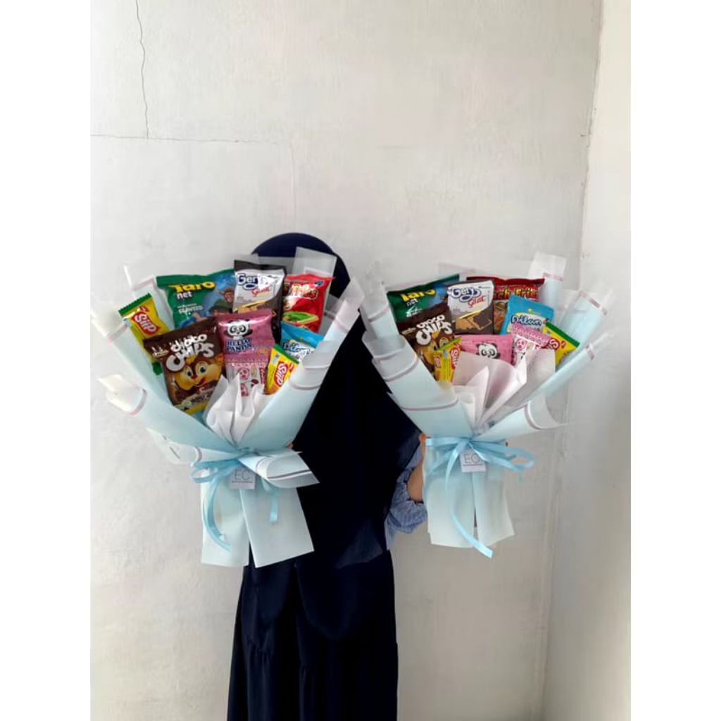 

BUKET SNACK RANDEM UKURAN MEDIUM AULIAN FLORIS