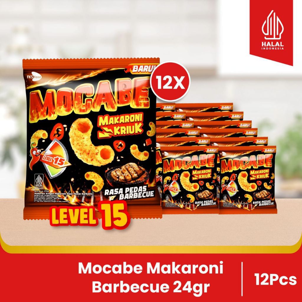 

Paket Bundling - Macaroni Mocabe - Barbecue - 24gr - 12pcs