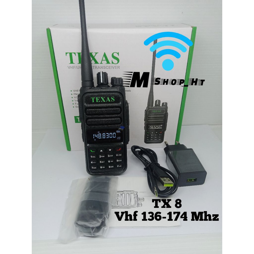 HT Texas Tx 8 Vhf original