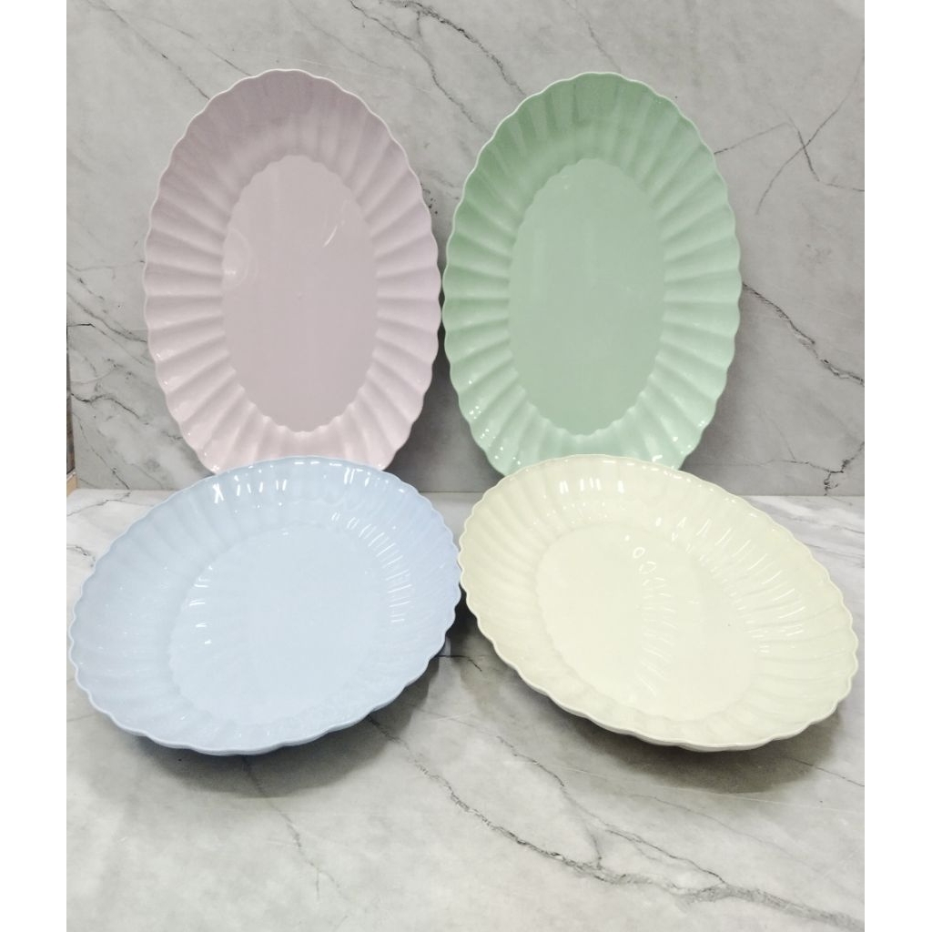 PIRING OVAL KERANG JUMBO PIKKO / PIRING PLASTIK OVAL - PIKKO
