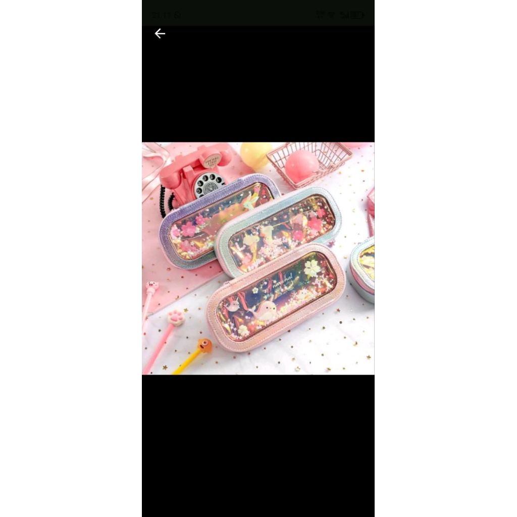 

tempat pensil estetik lucu