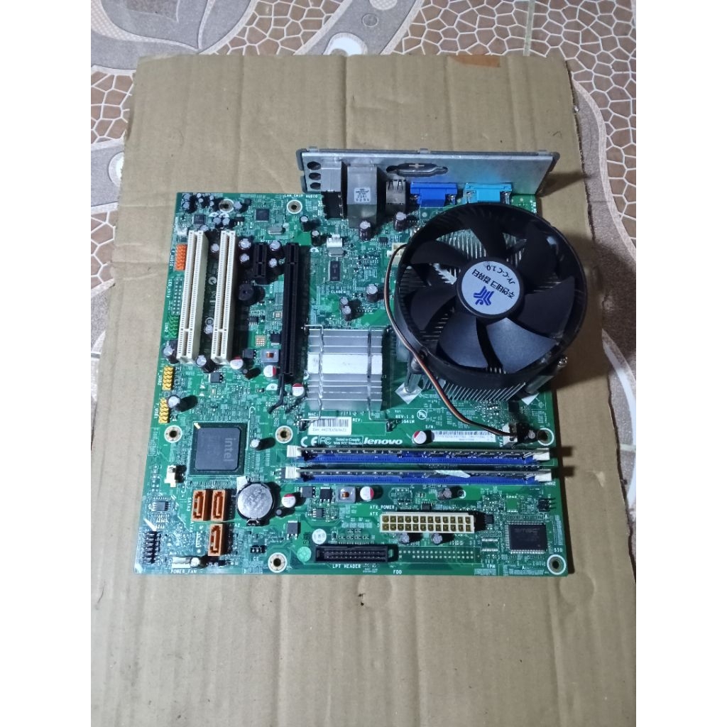 jual paket mobo G41 Lenovo LGA 775 Normal