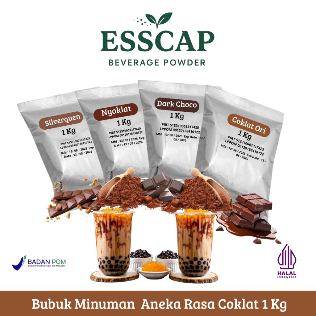 

junaidi_fahmi - bubuk minuman aneka rasa coklat 1 kg - serbuk minuman instan shopee