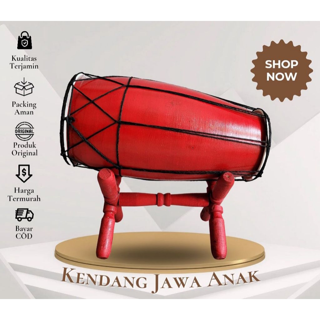Mainan alat musik kendang, gendang jaranan ,jaipong kendang jawa