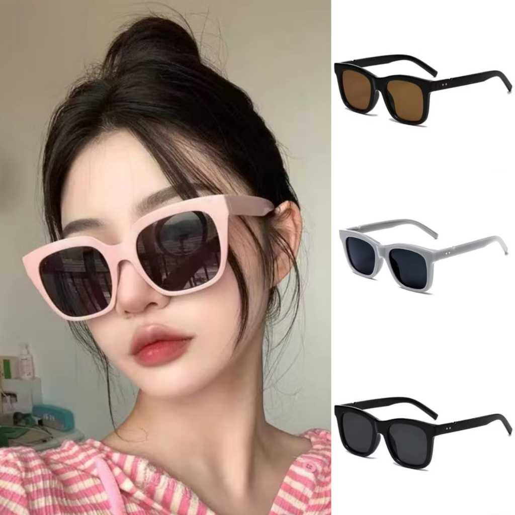 TRENDY Kacamata Hitam Terbaru Kacamata Kotak Fashion Korea Import Sunglasses