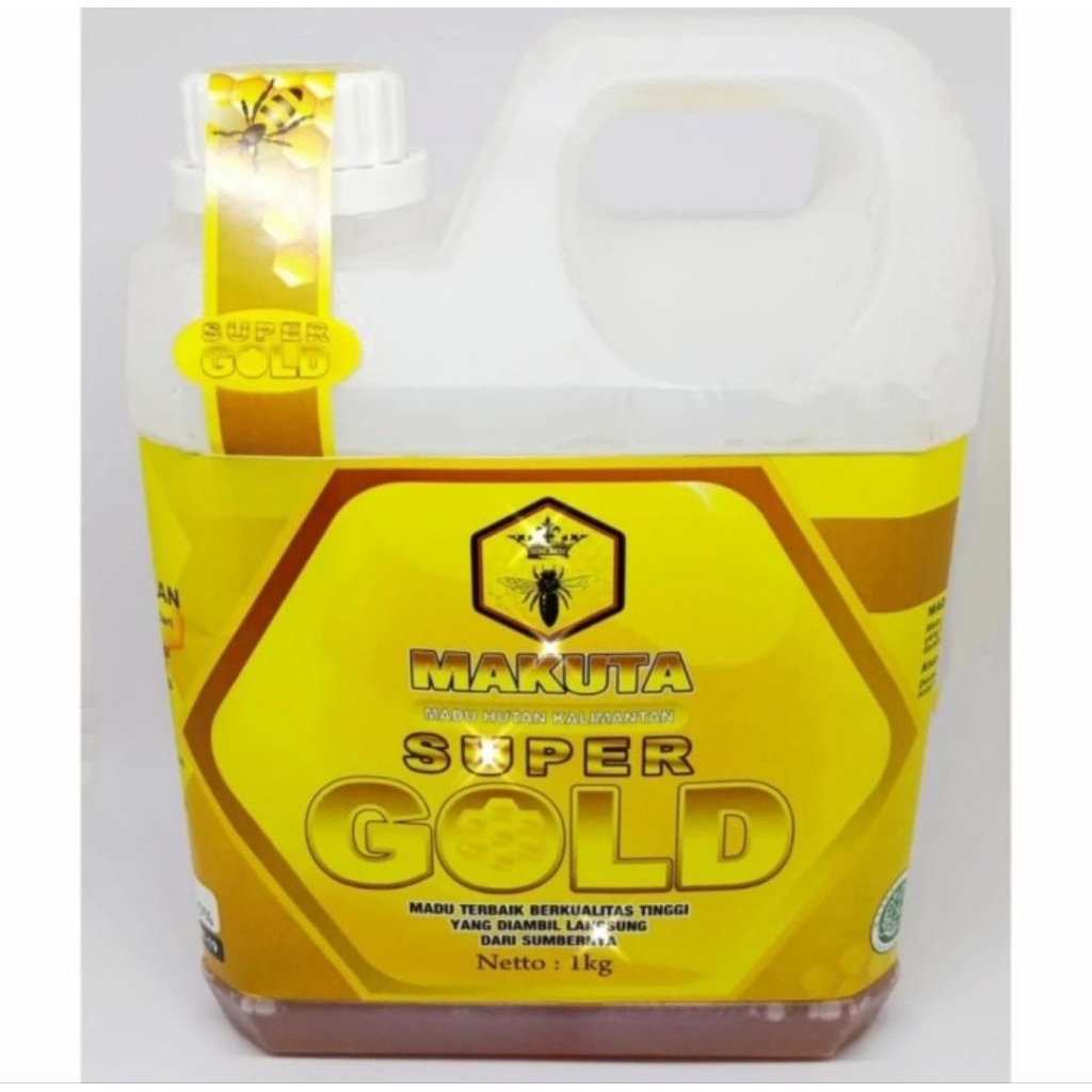 

madu hutan kalimantan makuta super gold 1kg
