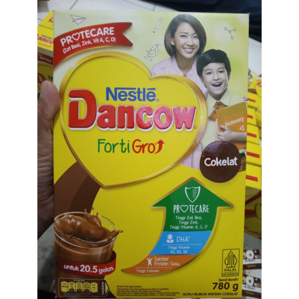 

Dancow FortiGro susu bubuk instan cokelat 780 g