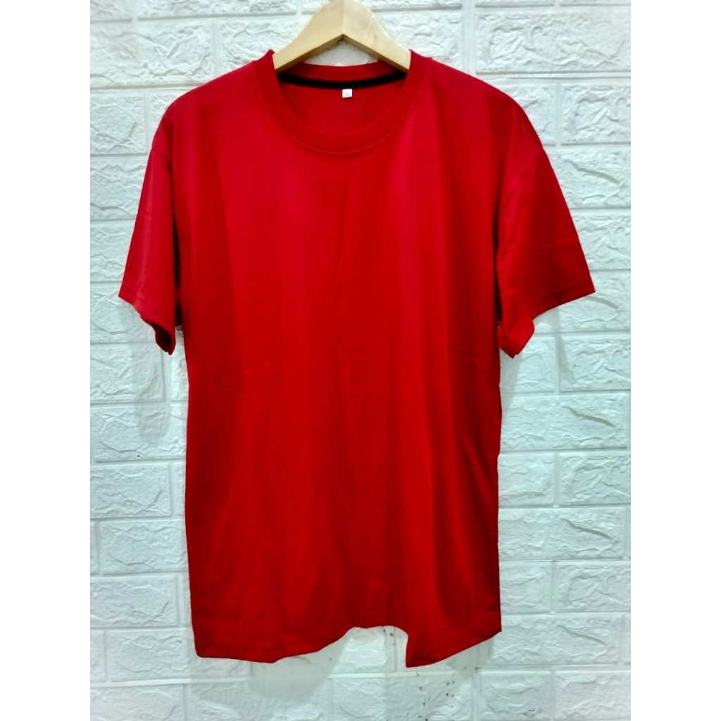 Baju Pria Kaos Polos Lengan Pendek