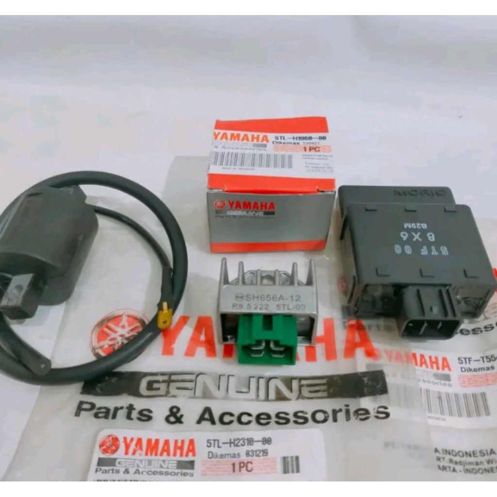 PAKET CDI UNIT 3ITEM JUPITER Z VEGA ZR VEGA RR VEGA R NEW CRYPTON 5TF