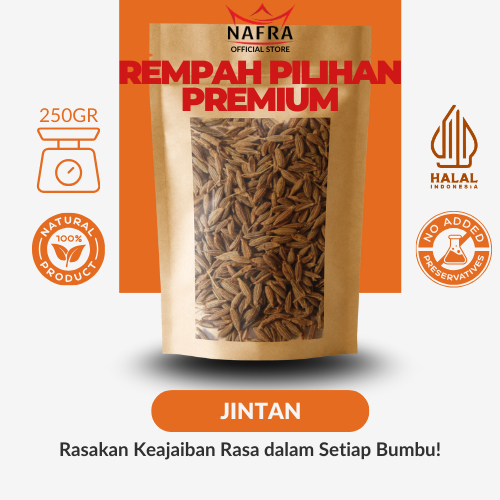 

Bumbu Nafra Jintan - Bumbu Masakan Indonesia & Timur Tengah