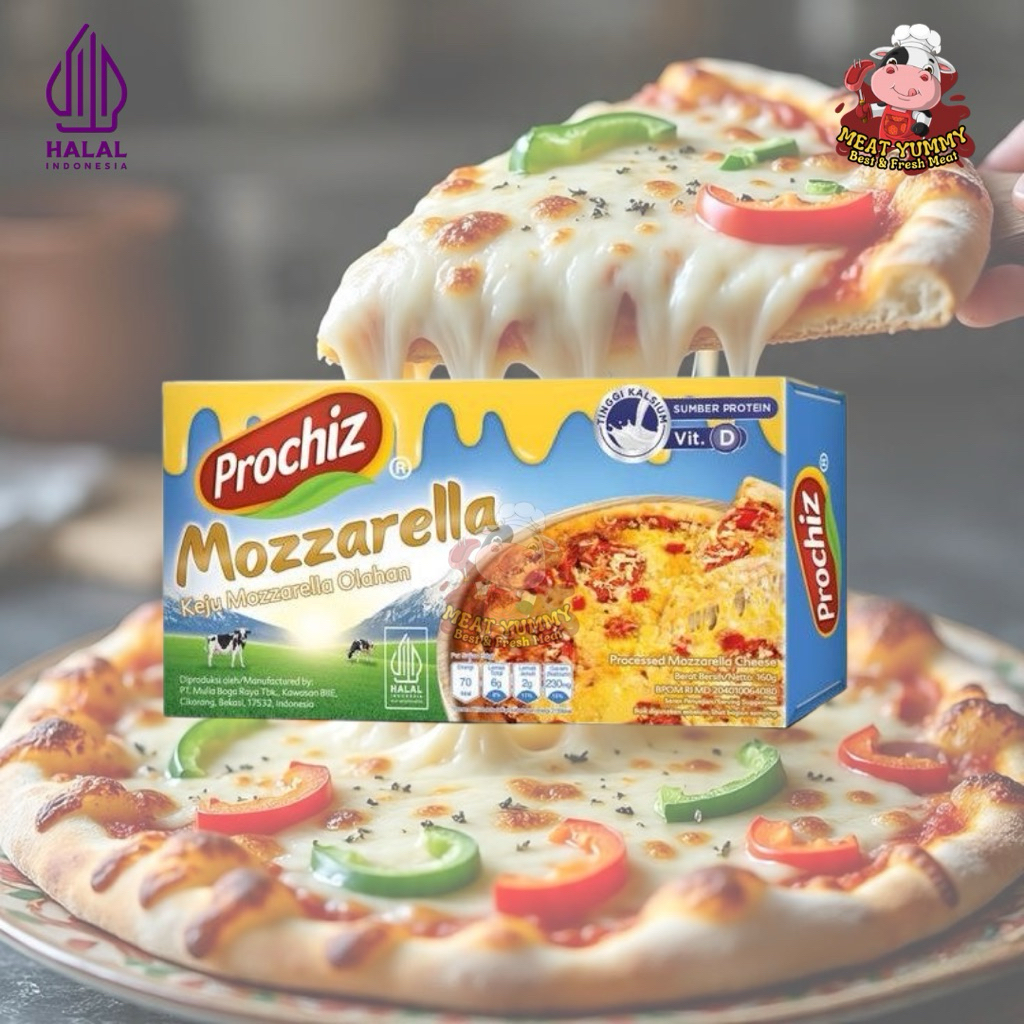 

Prochiz Keju Mozarella 160gram