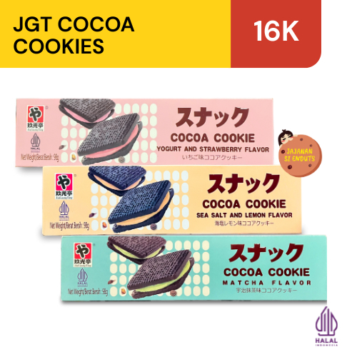 

JGT Cookies Sandwich | JGT Cocoa Cookies | Snack Viral Halal Import