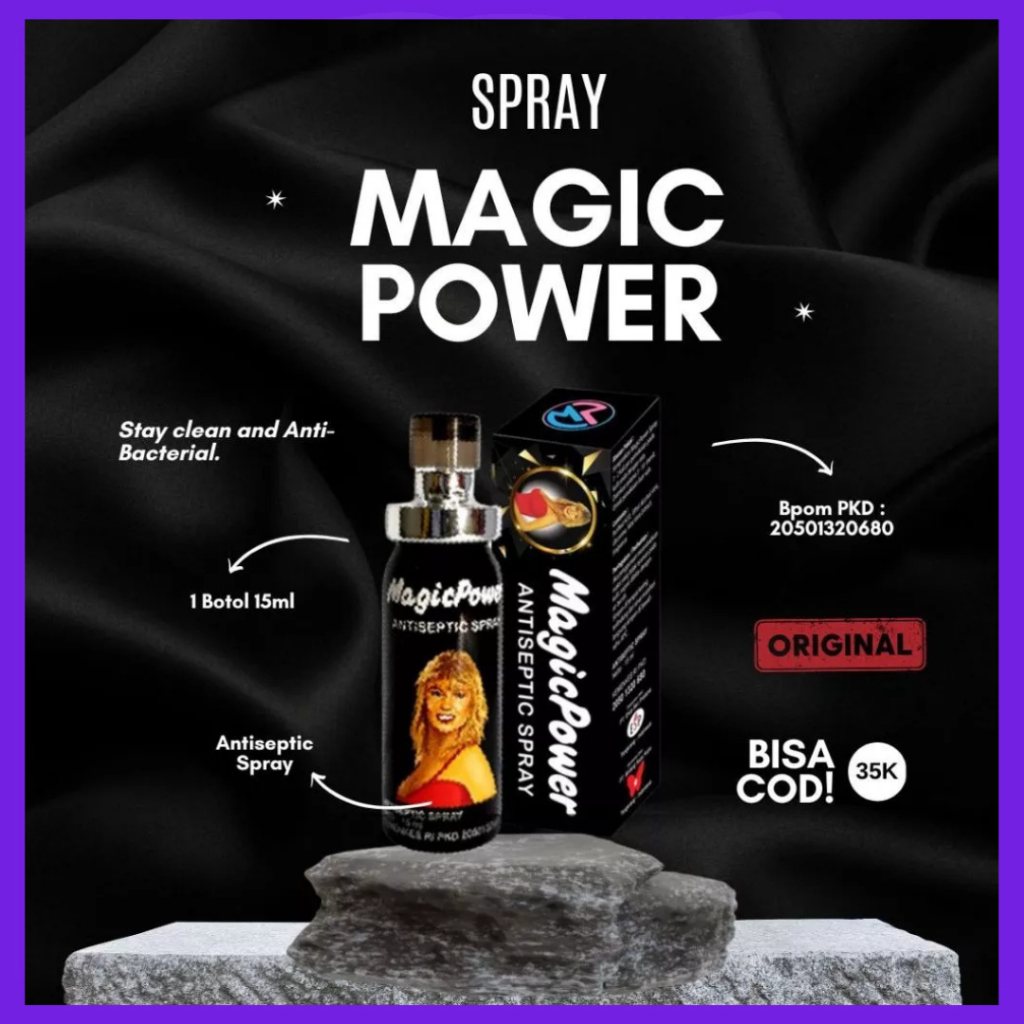 Magic Power Spray 15ml - Spray Antiseptik / Magic Power