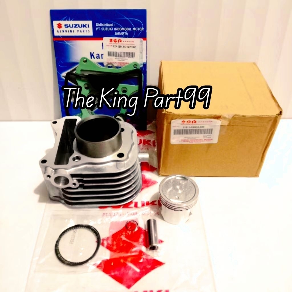 Blok Seher Silinder komplit Suzuki Spin 125/Skywave/SkyDrive Original