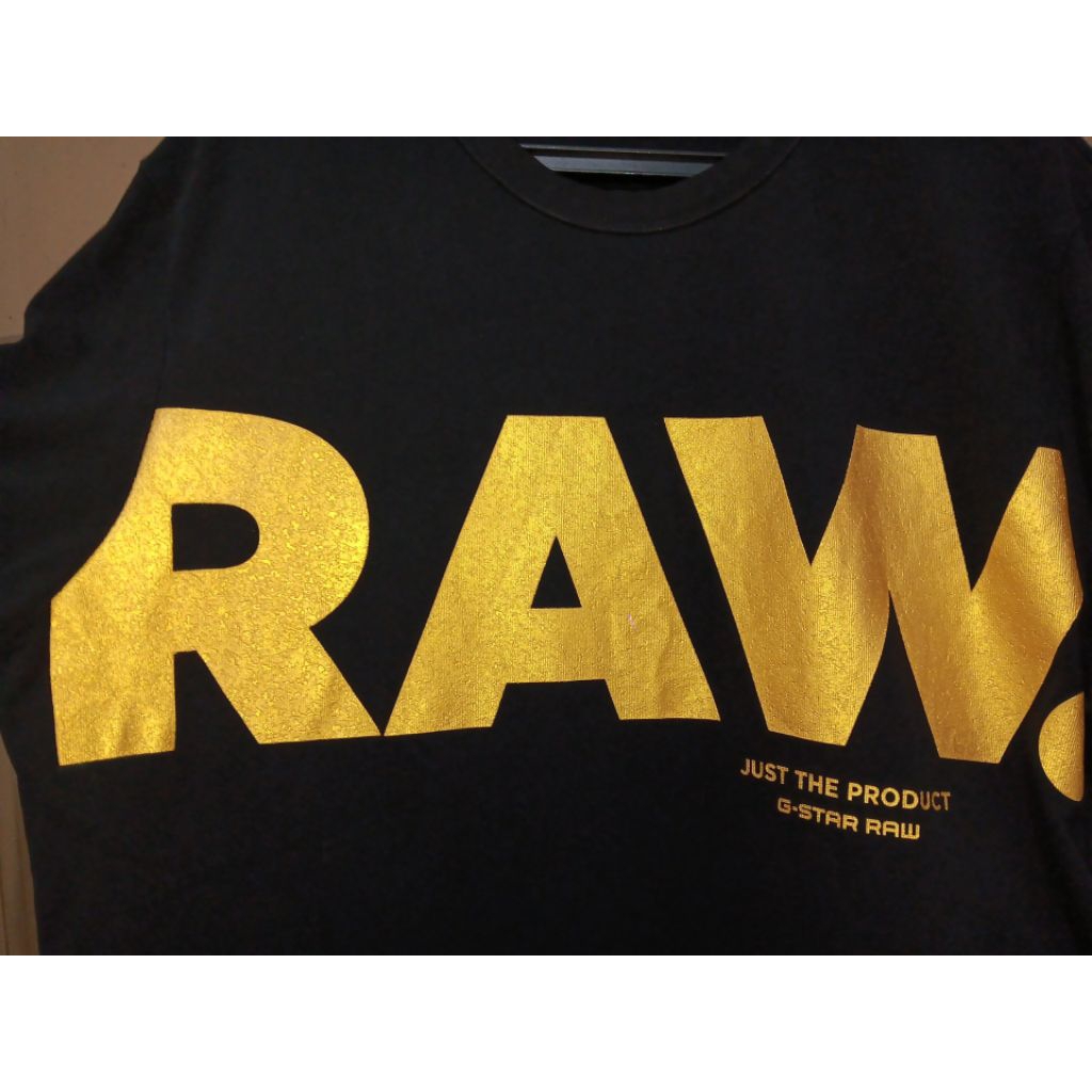 Tshirt G- Star Raw Big Script Logo Orgnl second