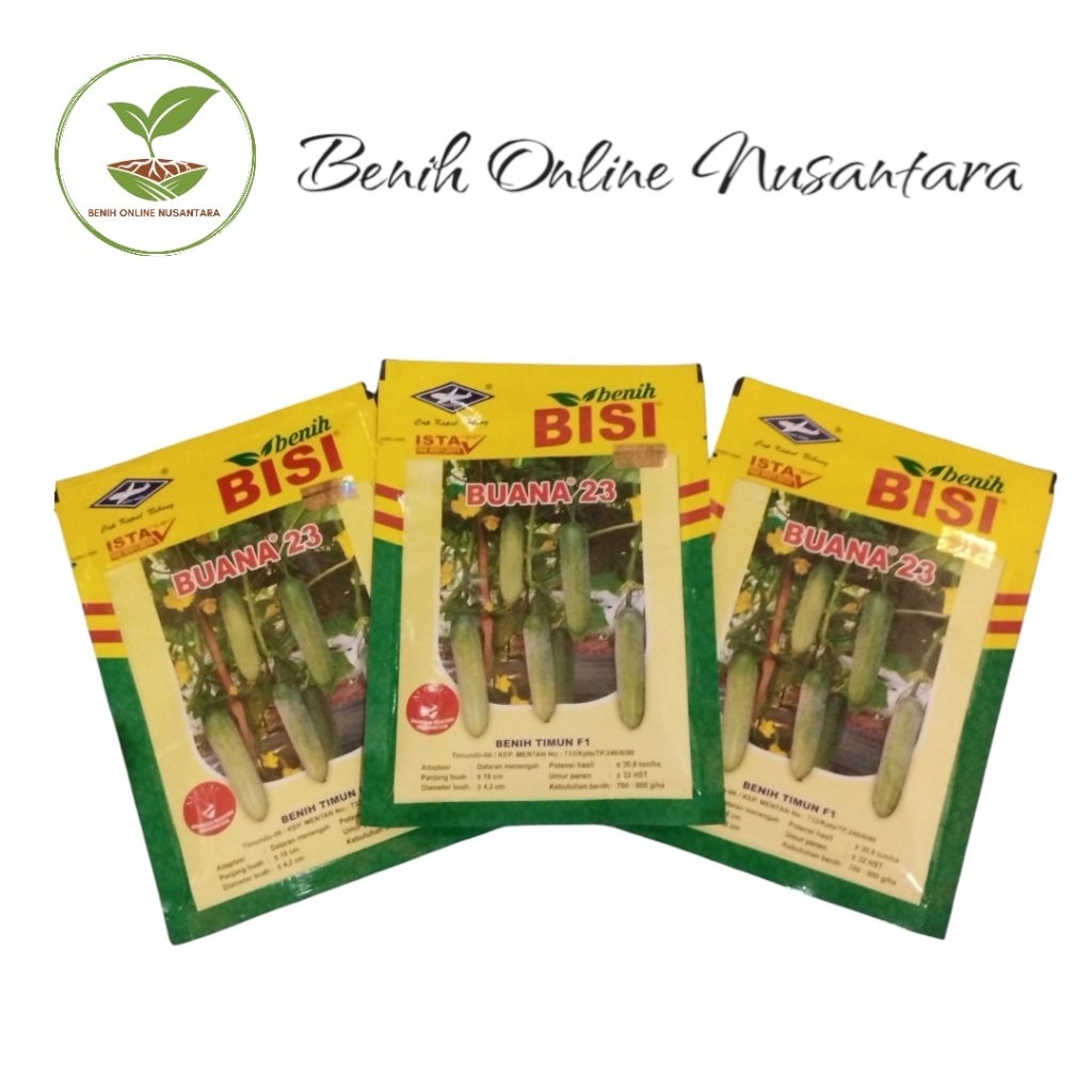 Benih Timun Buana 23 kemasan 20 gram