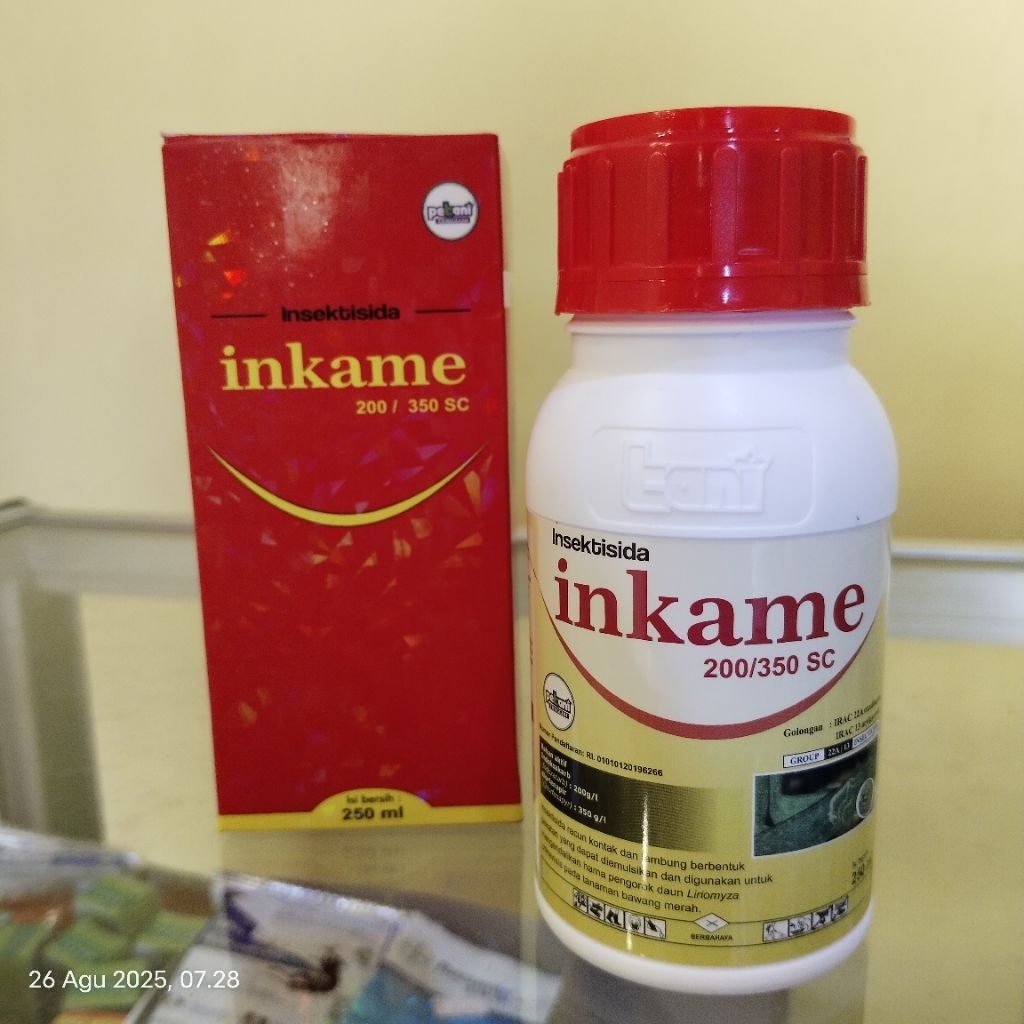 Insektisida terbaru INKAME 200/350 SC Kemasan 250 ml