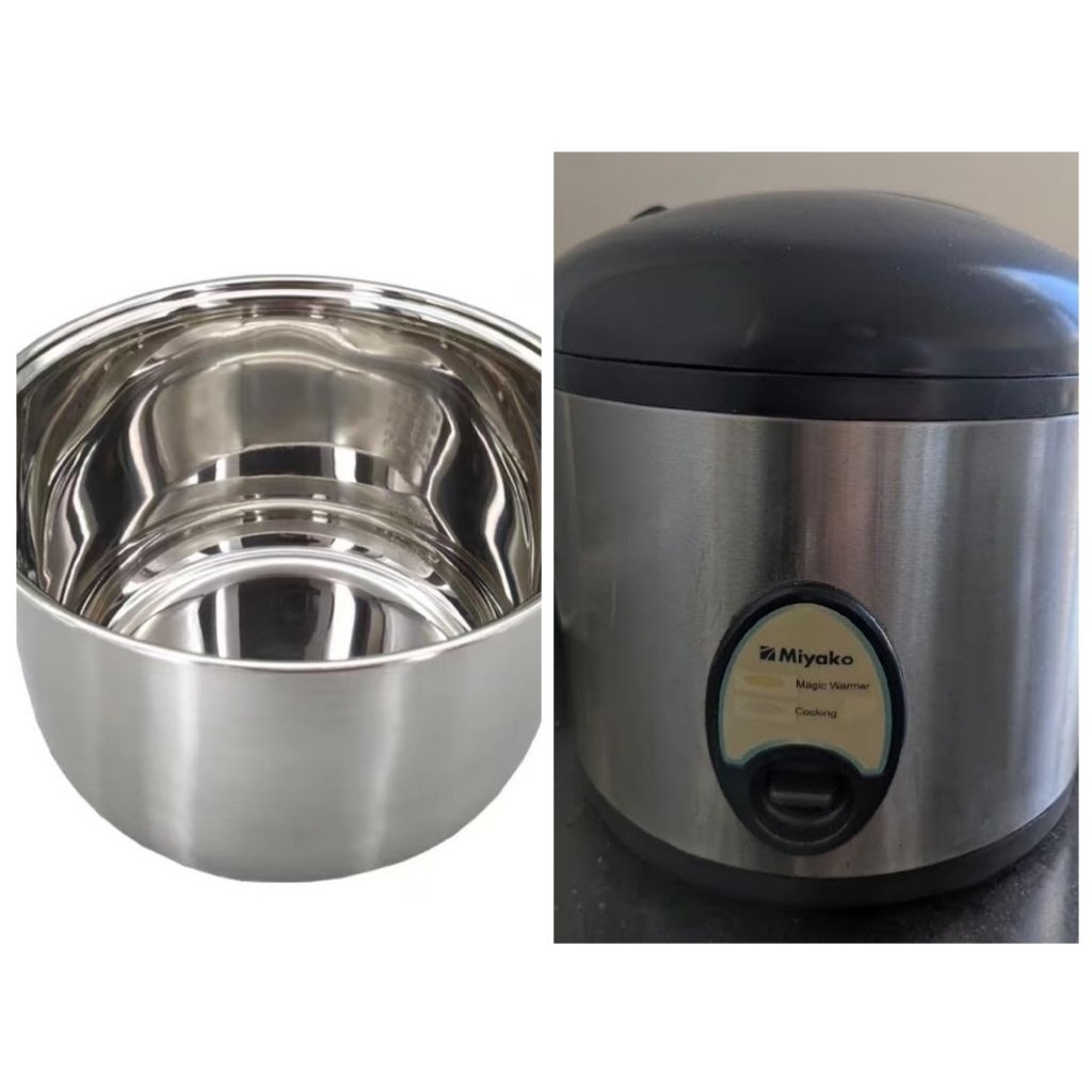 Panci Stainless Steel Utk Magic Com Miyako MCM 508 (Type Lama)