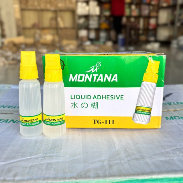 

[22ml] Lem kertas MONTANA / Lem kertas bening / Lem Cair Kecil / Lem serbaguna