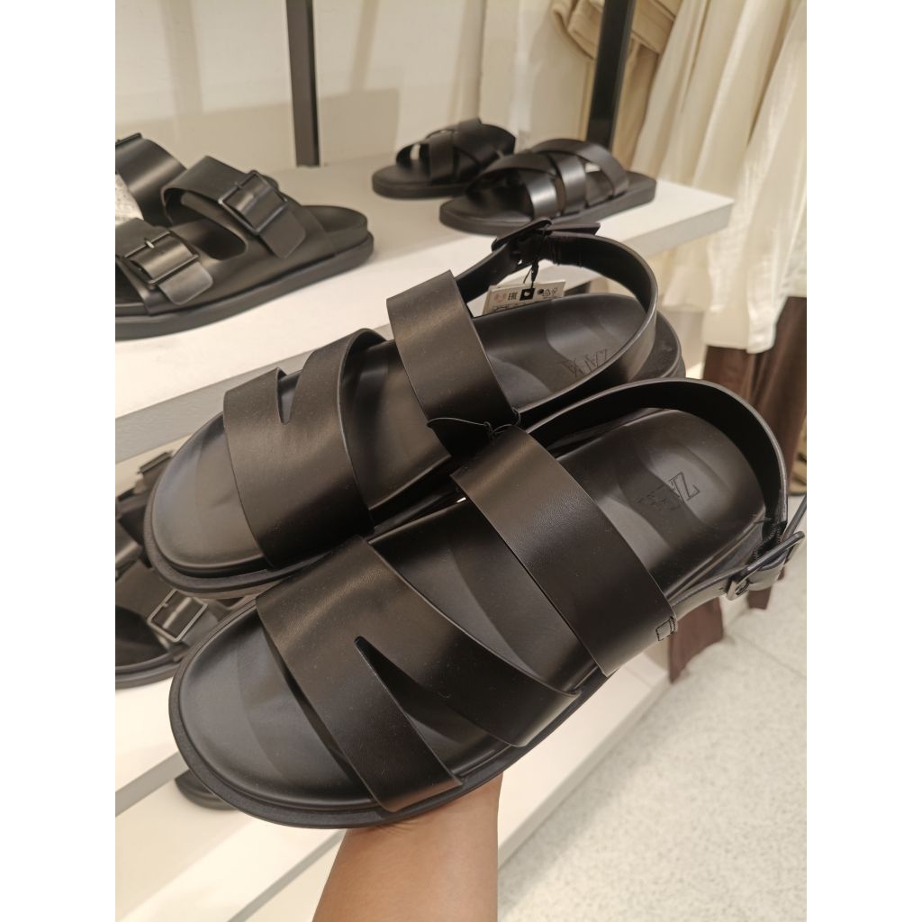 Sandal Pria Slip on ZARA ORIGINAL