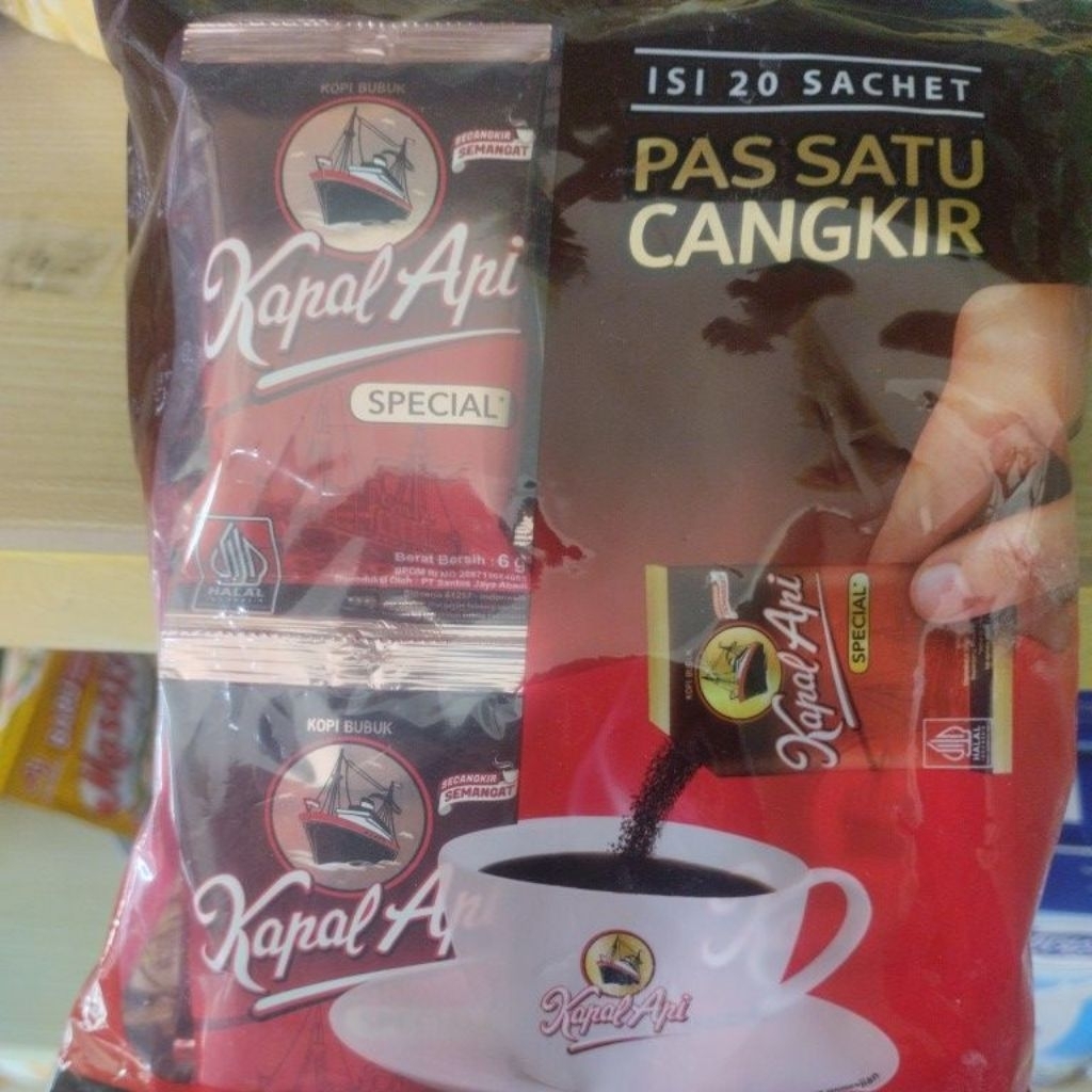 

KAPAL API kopi sachet isi 20