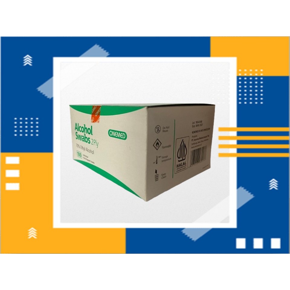 Alkohol Swab Onemed / Alkohol Swab Hijau