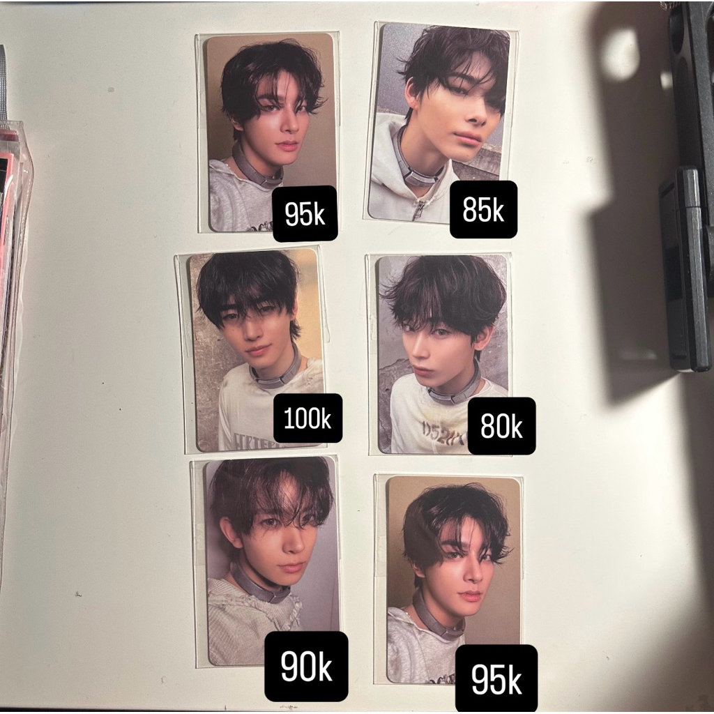 enhypen d:u (desire unleash) pob shopee thailand fansign