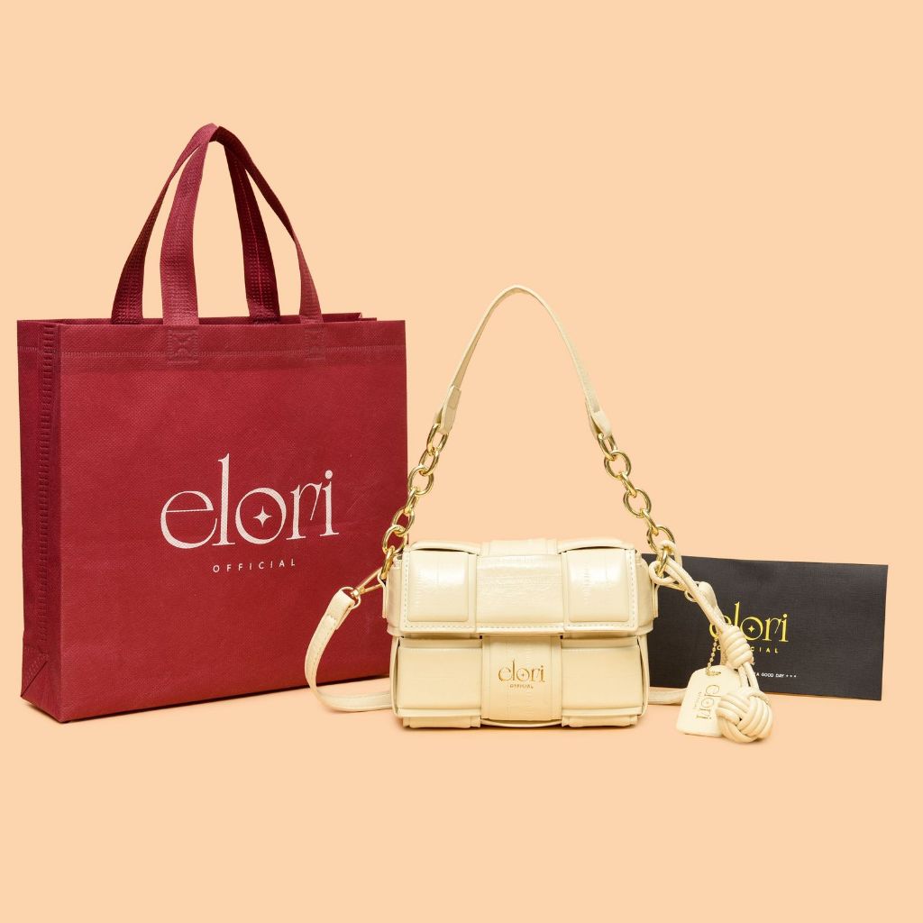 ELORI JUANA TAS SELEMPANG WANITA MINI PREMIUM TAS JALAN-JALAN STYLISH MEWAH