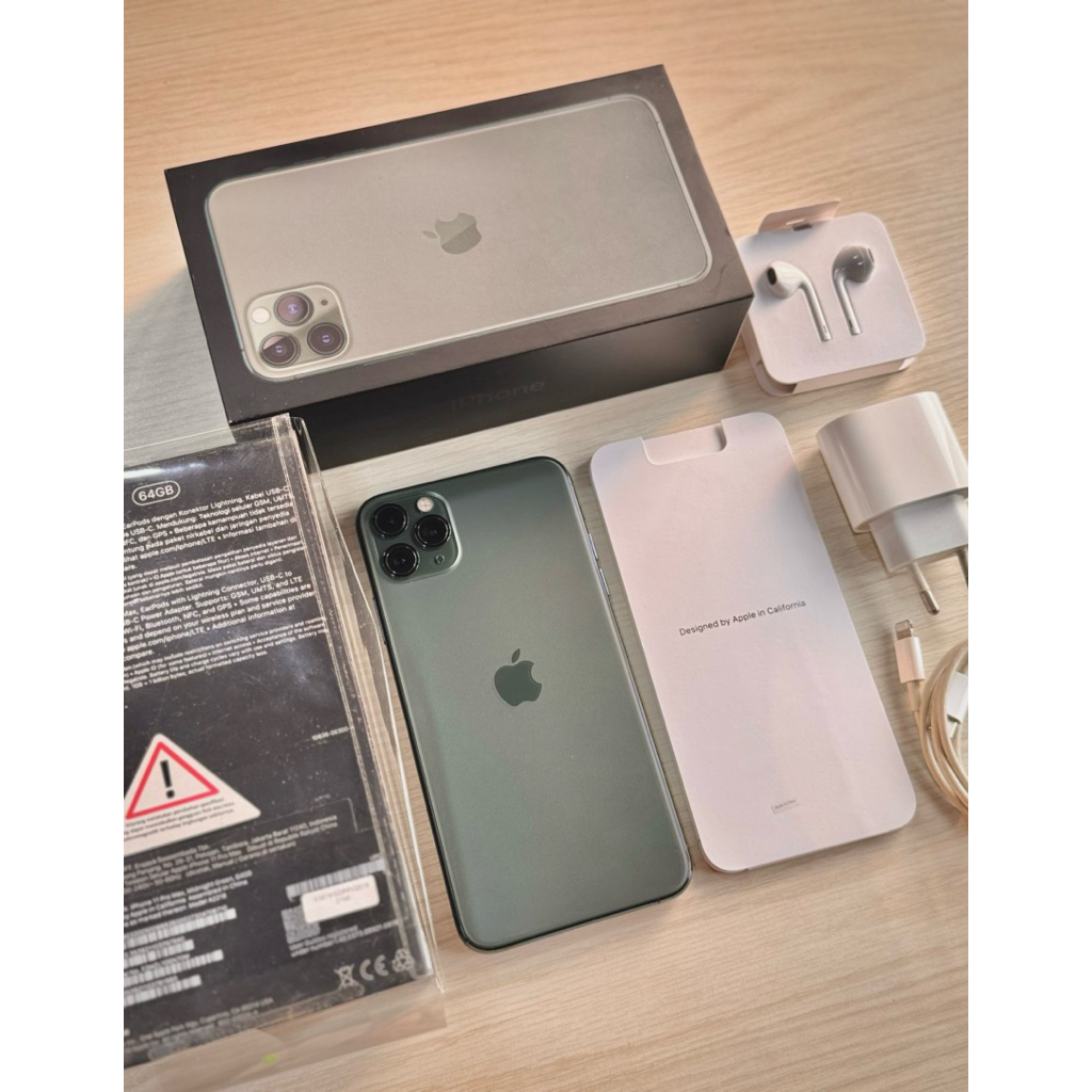 iPhone 11 Pro Max 64GB iBox - Fullset Original Second