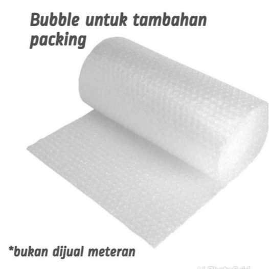 

Tambahan Packing Bubble Wrap / Bubble Packing Biar Tambah Aman
