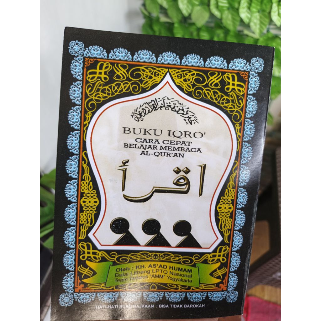 IQRO' HITAM BESAR - iqro jilid 1 sampai 6