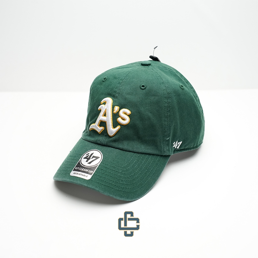 TOPI 47 BRAND CLEAN UP ORIGINAL OAKLAND ATHLETICS 40 ANNIV GREEN