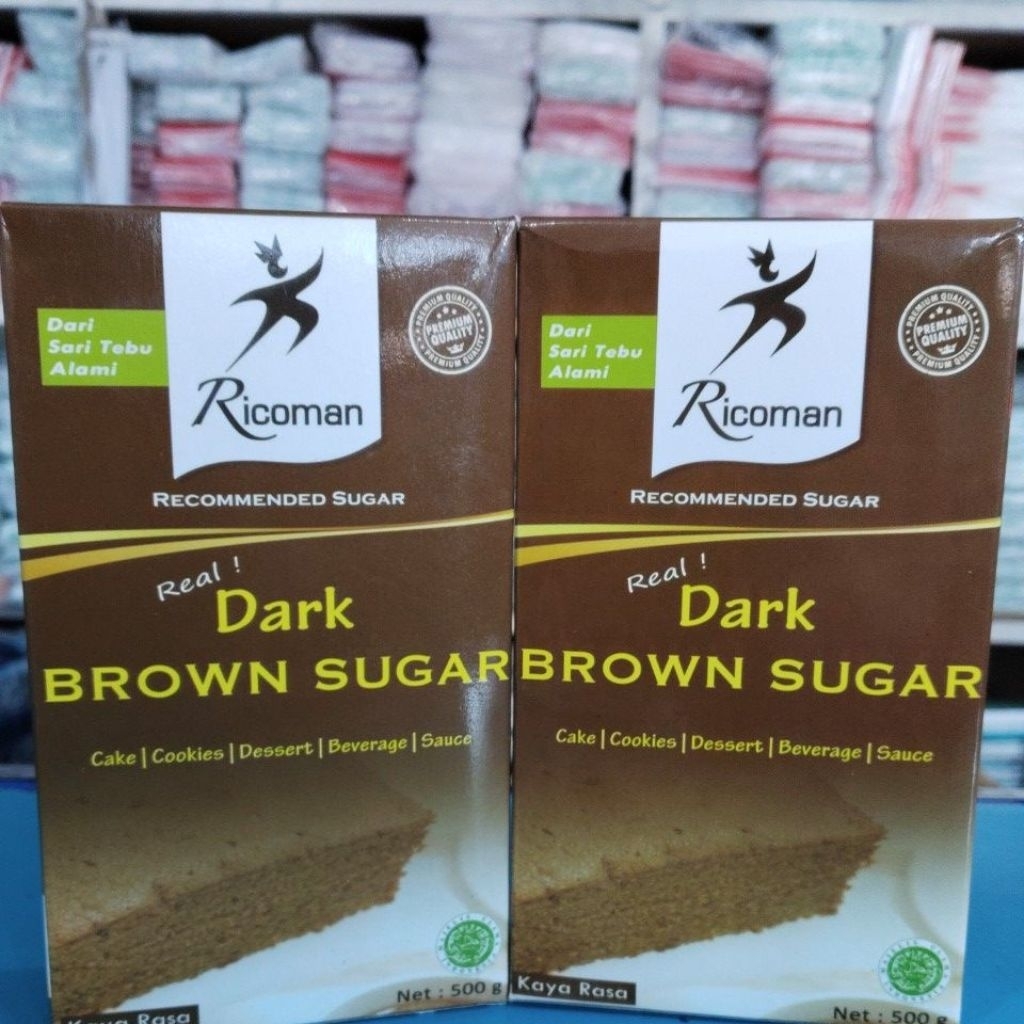 

RICOMAN Drak brown sugar 500gr