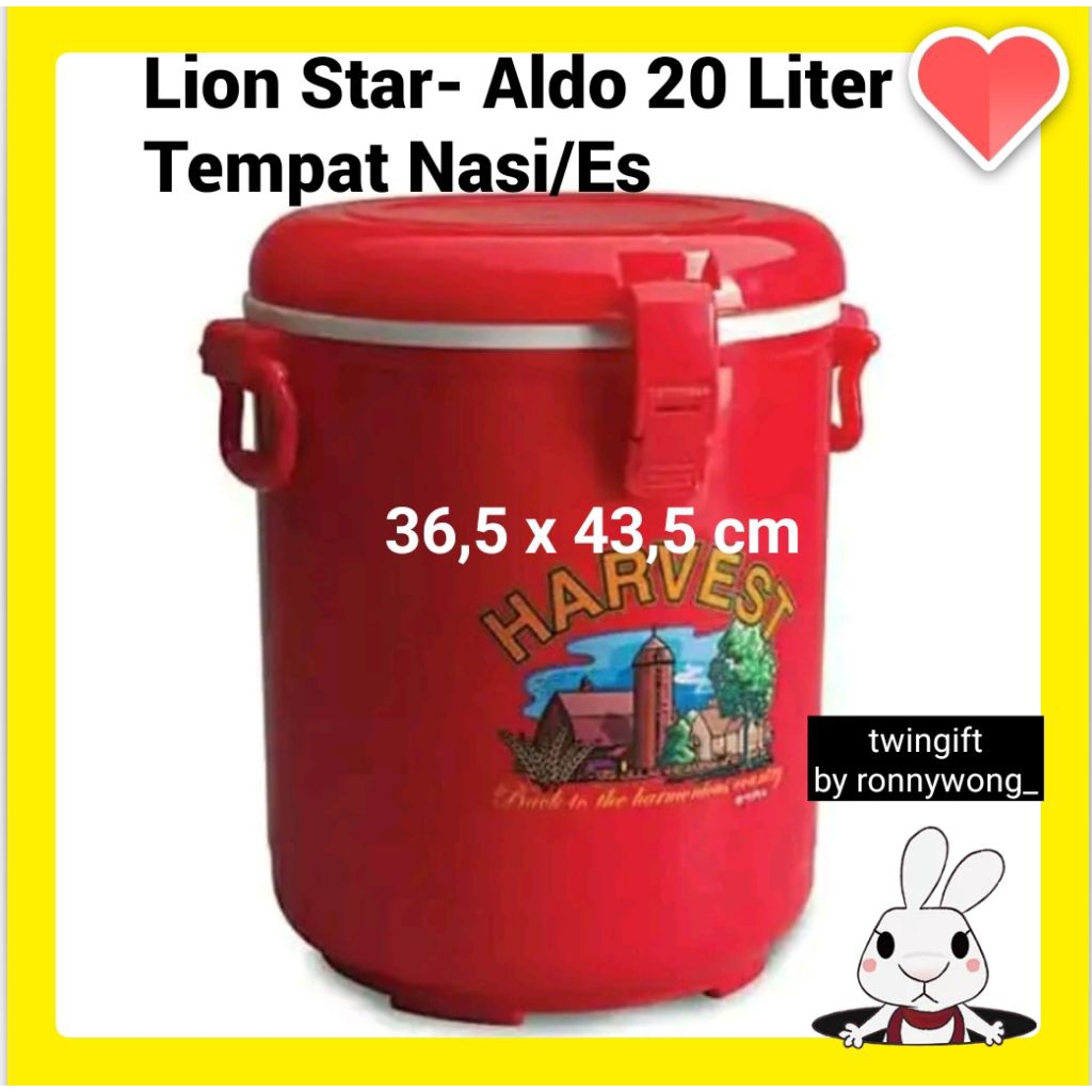 Termos Nasi/Termos ES, Lion Star, 20 liter, Aldo