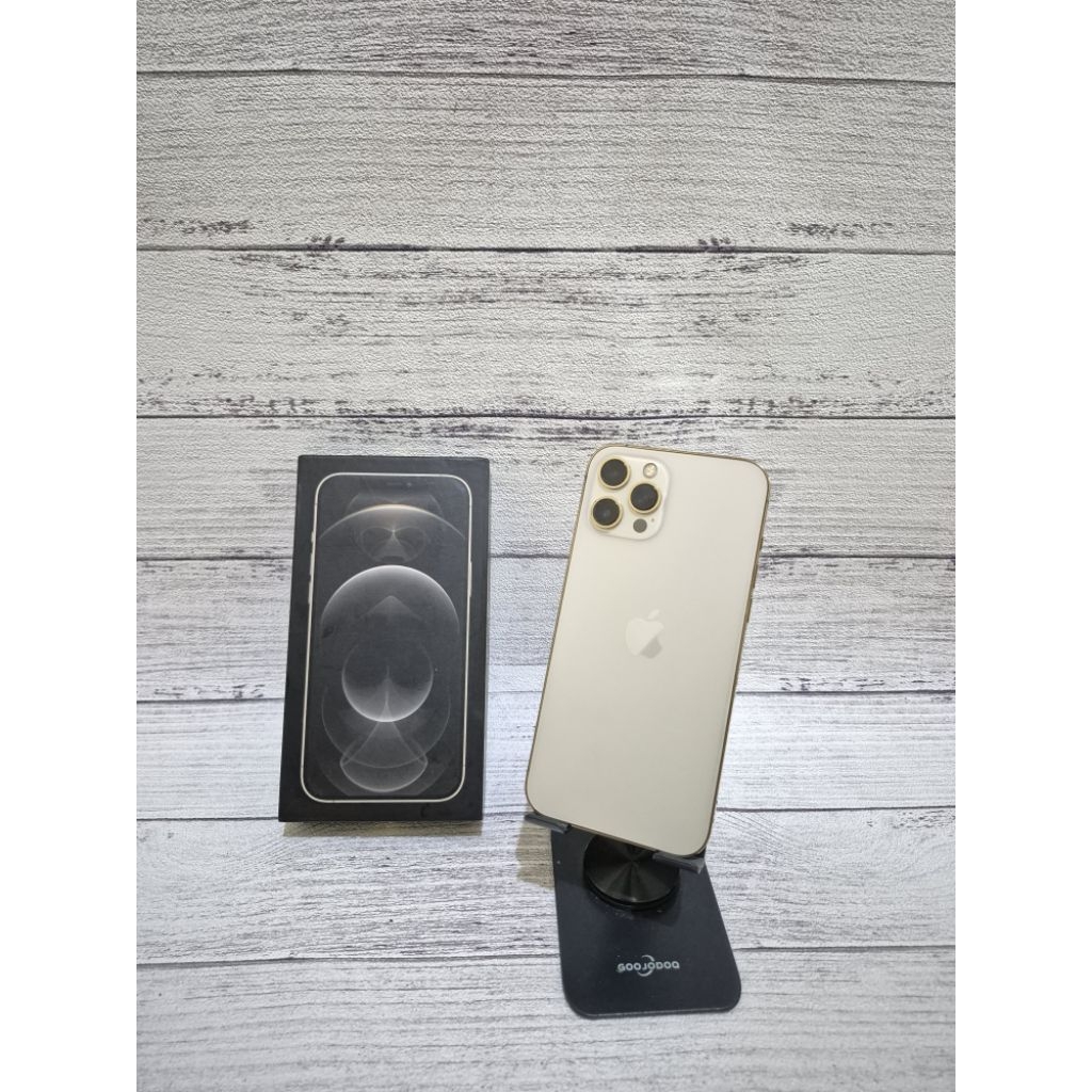 iPhone 12 Promax 256 GB Fullset inter - Handphone Second