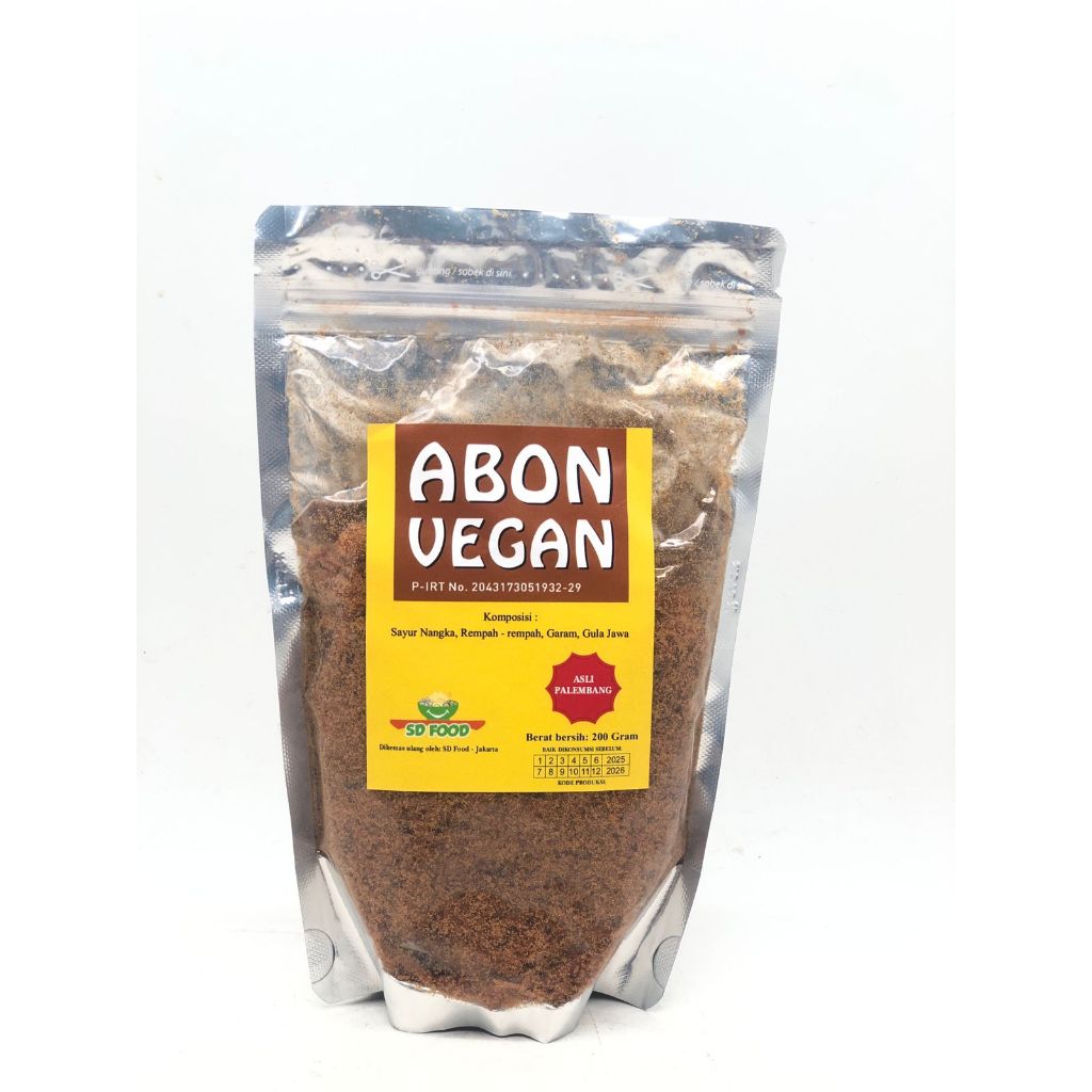 

SD food abon vegan 200 gram - vegan meat floss