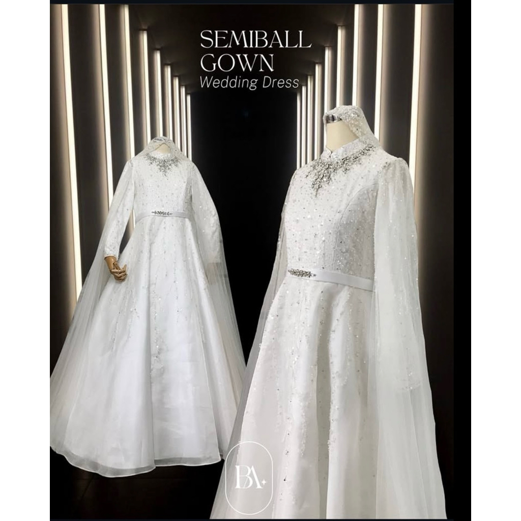 Custom Veil Pengantin Muslimah