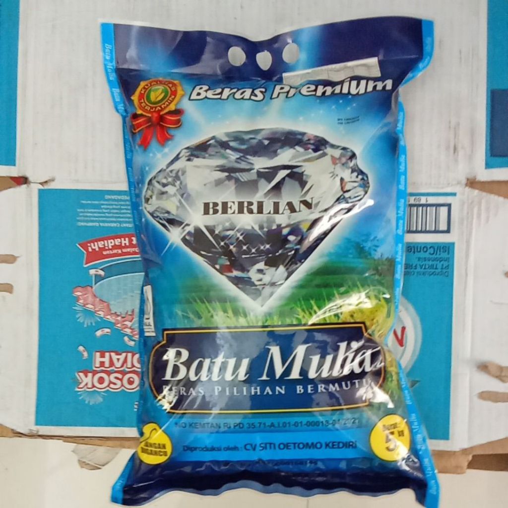 Beras Kediri premium BATU MULIA 5 kg