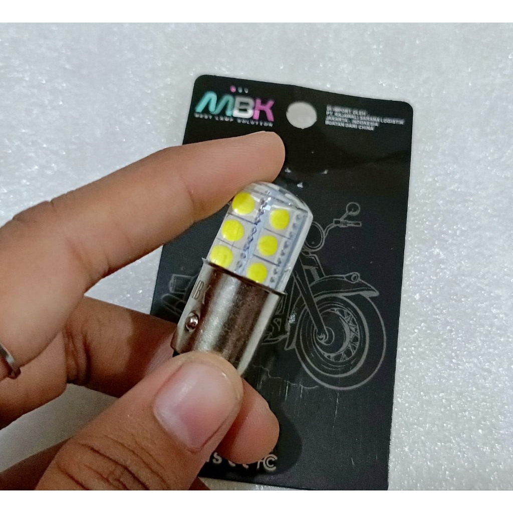 LAMPU LED JELLY 12 MATA BOLA STOP REM KEDIP JELLY 12 MATA 2 KAKI UNIVERSAL UNYUK MOTOR DAN MOBIL