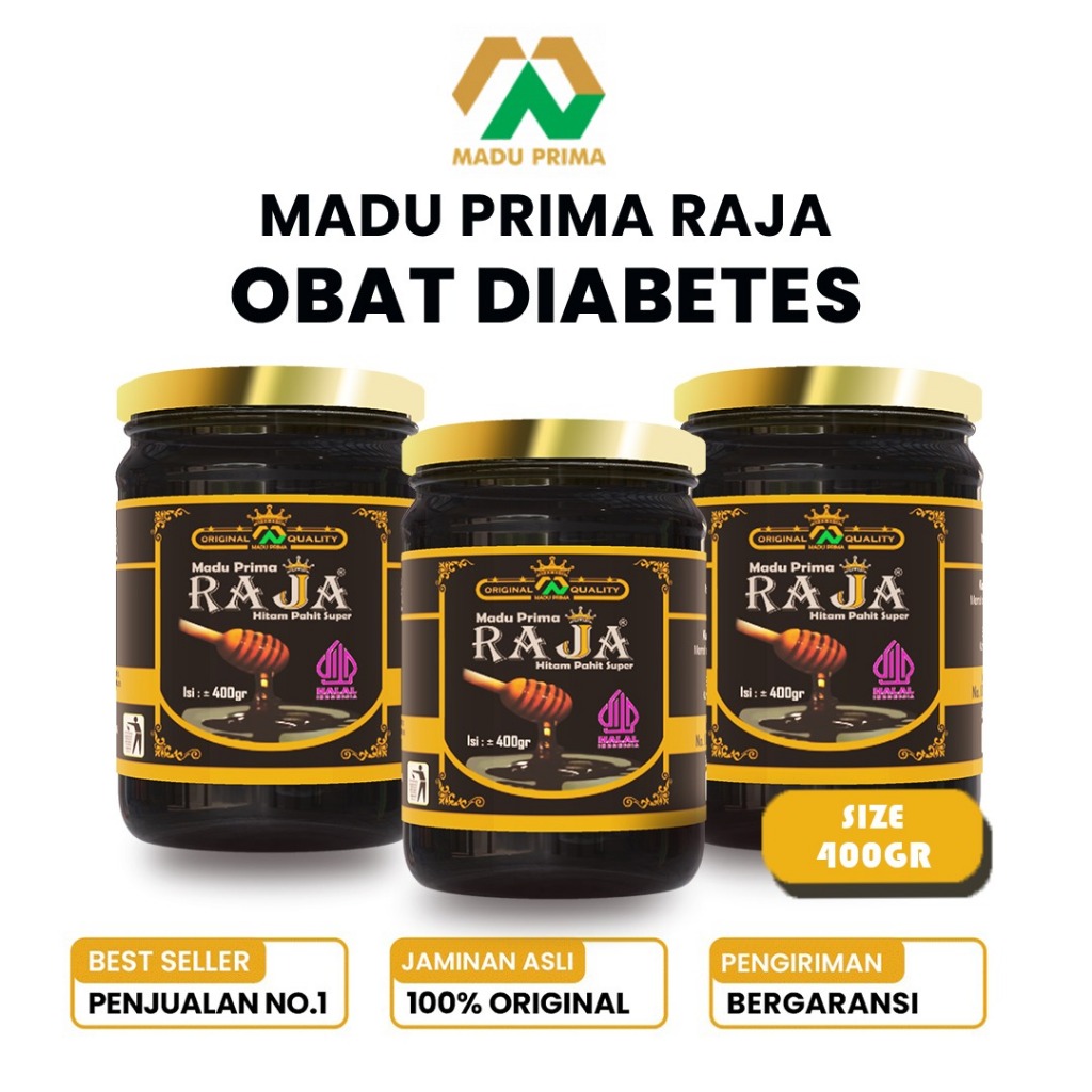 

Paket Bundling Madu Diabetes Prima Raja 400gr – Beli 3 Hanya 225rb, Herbal Alami Kontrol Gula Darah