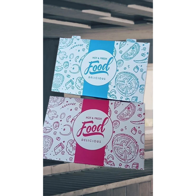 Dus Nasi Foodgrade  Kemasan Makanan  Motif  Ukuran M L Kemasan Take Away