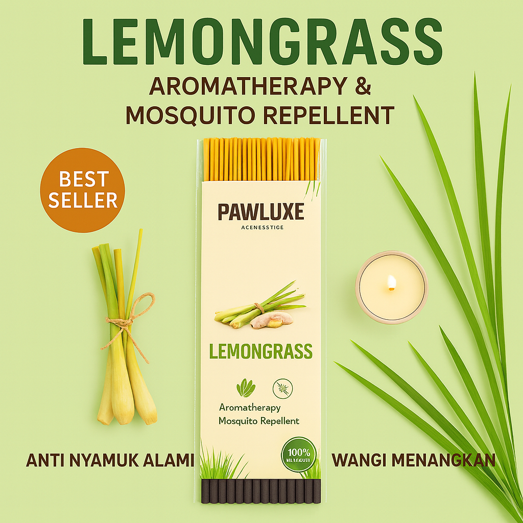 Dupa Sereh Pengusir Nyamuk / Dupa Premium Aroma Sereh / Dupa Pengharum Ruangan / Dupa Aroma Terapi
