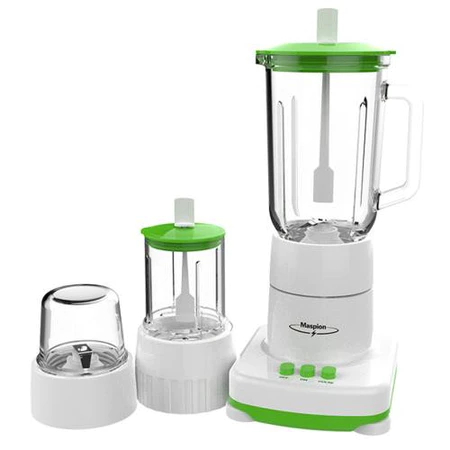 MASPION BLENDER MT-1214 3IN1 GELAS KACA/MASPION BLENDER MT1214DRY/MT 1214 DRY/MT-1214-DRY/MT1214 DRY