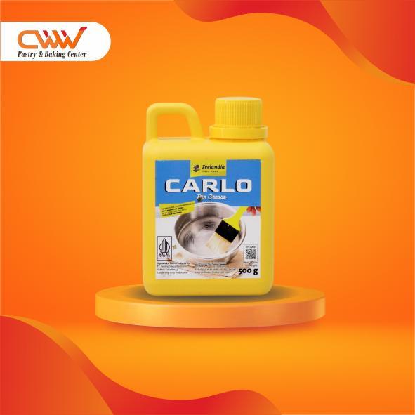 

Zeelandia Carlo Pan Grease 500g Olesan Anti Lengket untuk Pelapis Loyang Panci Teflon Frying Pan