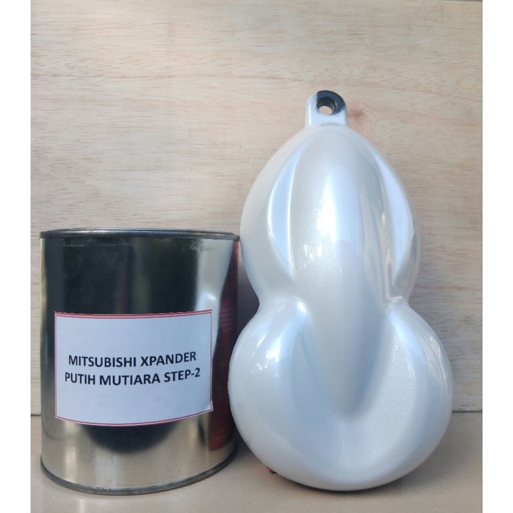 Cat PU oplosan Mitsubishi Xpander putih mutiara step-2