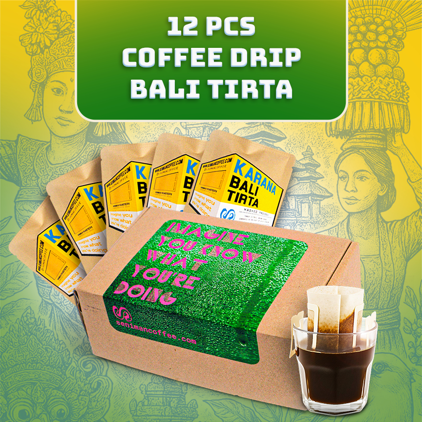 

Bali Karana Tirta Package Coffee Drip 12 pcs - Seniman Coffee