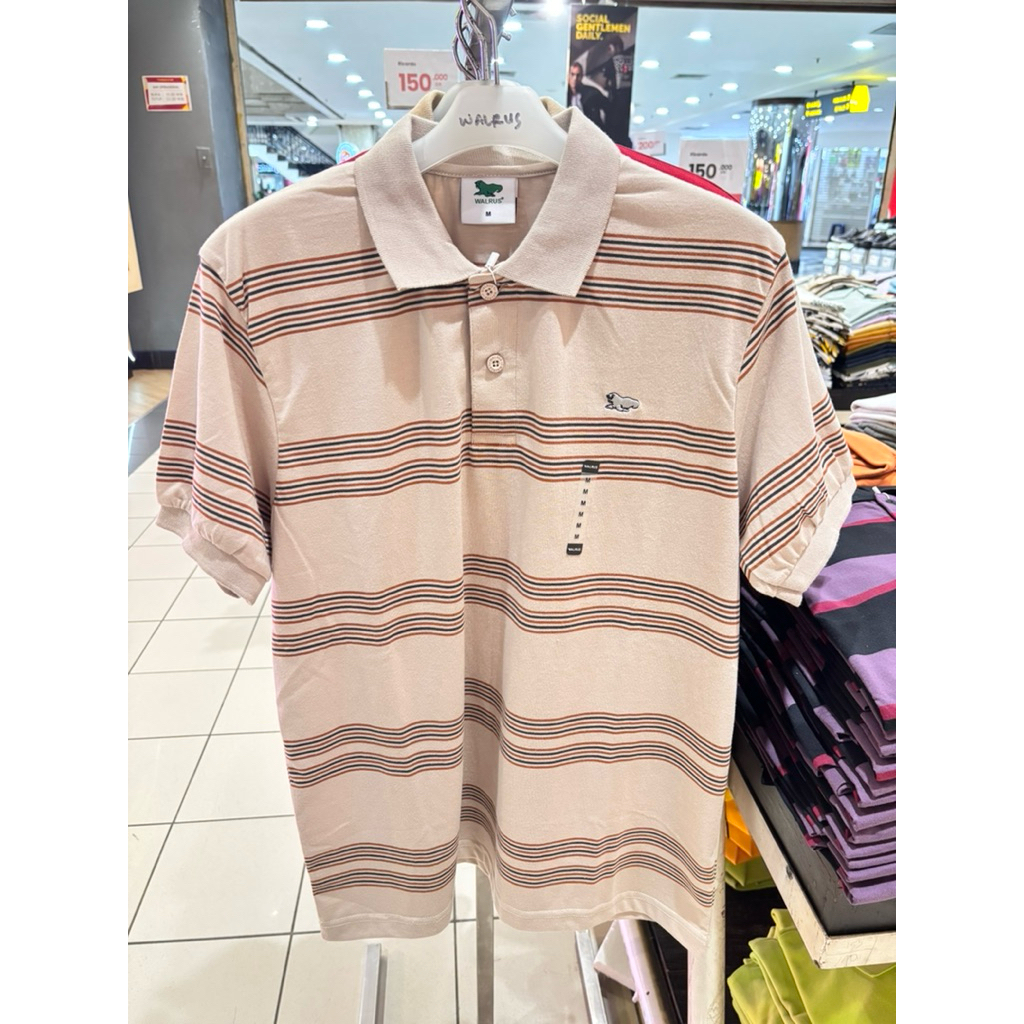 kaos berkerah pria original merk walrus