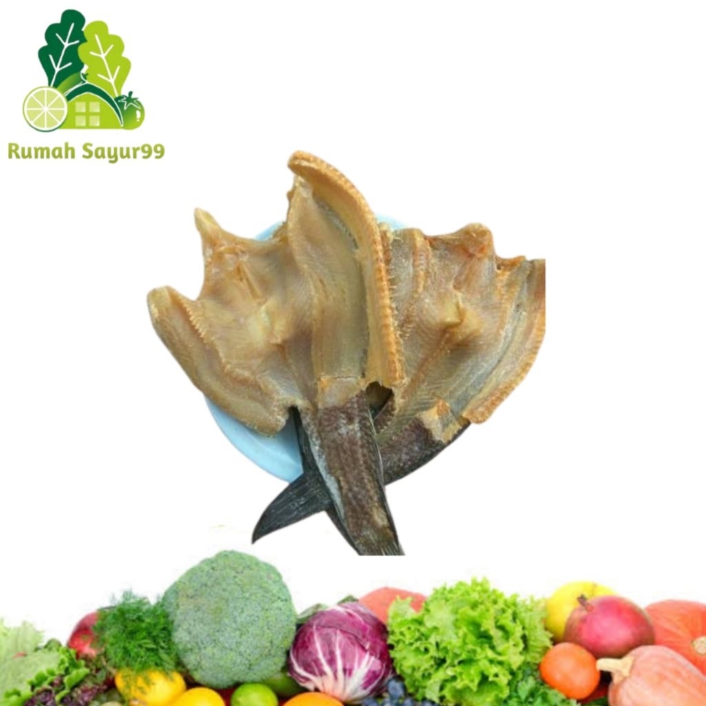 

Ikan asin gabus ikan gabus asin per Ons / 100g