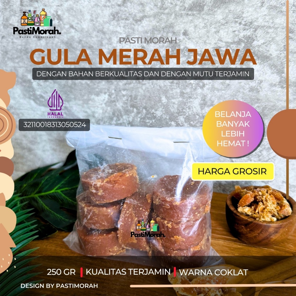 

Gula Merah Koin 250GR HALAL Gula Jawa Koin Bulat Gula Jawa 250GR Bukan Gula Aren/Kawung/Linggau/Cuko